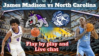 James Madison vs North Carolina (College Basketball)