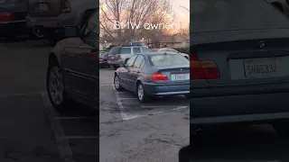 Why do BMW drivers do this?