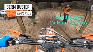 Berm Buster Trail Ride 10/9/22 | South Loop + 2x Hard Options | KTM 250 EXC