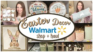 NEW WALMART EASTER DECOR 2023 | SHOP WITH ME + HAUL | EASTER DECORATING IDEAS