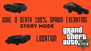 GTA 5 Duke O Death 100% Spawn Everytime (STORY MODE XBOX ONE & PS4)