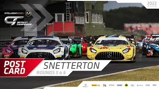 POSTCARD | Snetterton 2022 | Intelligent Money British GT Championship