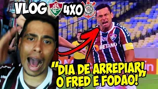 CONE É O CARALHO! VLOG FLUMINENSE 4 X 0 CORINTHIANS