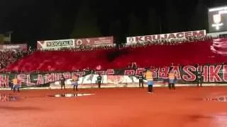 Albanian anthem (Elbasan Arena)