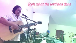 Look what the lord has done.  (Cover).  Josephine Wesley