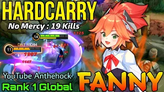 Hard Carry Fanny 19 Kills Gameplay - Top 1 Global Fanny by YouTube Anthehock - Mobile Legends