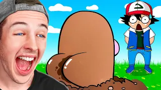 Try NOT To LAUGH! *Weirdest POKEMON Animations*