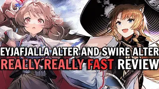 EYJAFJALLA AND SWIRE ALTER REVIEW BUT REALLY REALLY FAST (& More)