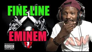 GIVE HIM ANY BEAT & HE WILL KILL IT! EMINEM - FINE LINE | Reaction #Eminem #FineLine