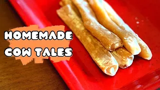 How to make soft caramel candies | Homemade Cow Tales