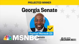 Warnock Defeats Walker In Georgia Senate Runoff, NBC News Projects