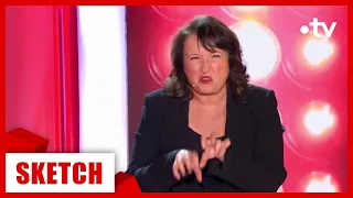 Sketch ! Anne Roumanoff s'en prend aux réseaux sociaux - Vivement Dimanche 22 octobre 2023