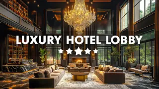 Luxury Hotel Lobby Music - Relaxing Jazz Music for Stress Relief - Jazz Saxophone Instrumental Music