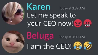 When Beluga meets a Karen...