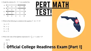 The Official PERT Math Practice Test (Part 1)