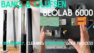 Bang & Olufsen Beolab 6000 Disassembly, cleaning and repair guide process
