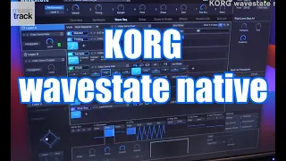 KORG wavestate native Demo & Review