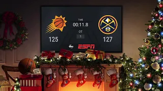 Suns @ Nuggets | #NBAXmas on ABC & ESPN Live Scoreboard