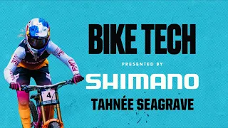 Tahnée Seagrave Bike Tech with Shimano