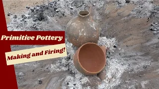 Making and Firing Primitive Pottery