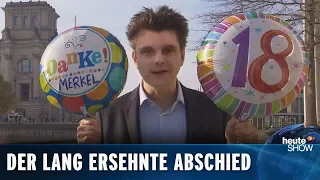 Lutz van der Horst sagt zum Abschied: „Danke, Merkel!“ | heute-show