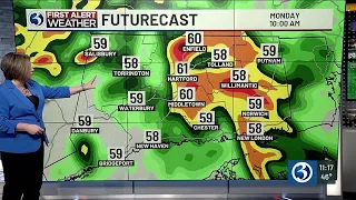 Technical Discussion: FIRST ALERT WEATHER DAY Monday - Heavy Rain & Wind