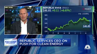 Republic Services' CEO on growing forward integration into renewable energy