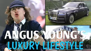 (AC - DC) Angus Young's Lifestyle 2021, Net Worth, Cars, Awards ,Real estate, luxury