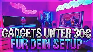 GADGETS UNTER 30EURO für DEIN GAMING SETUP! | Top 5 Gaming Gadgets! | Wolltixx