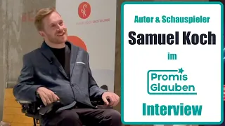 Autor und Schauspieler Samuel Koch im PG-Interview: "Irgendwann muss man sich mal entscheiden"