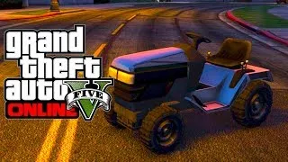 GTA 5 Online: Secret Vehicles "Lawn Mower" (GTA V)