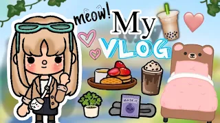 My vlog! 🧸☘️🥪 //Toca Boca// //Тока Бока//Klybnika toca ✨💕