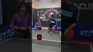 Sidespin Service Receive Tutorial🏓💯Table Tennis