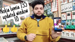 lumia 735 updated window 8.1 to window 10