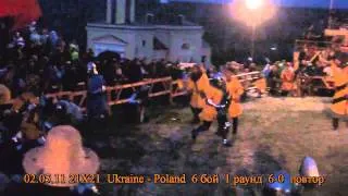Battle of the Nations Hotin 2011 Ukraine 02-05-11  #12  21 vs 21 12 figh Ukraine - Poland