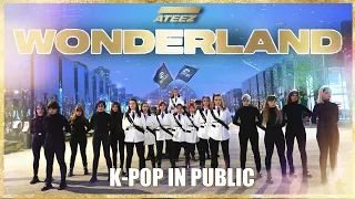 [K-POP IN PUBLIC] ATEEZ(에이티즈) - WONDERLAND (+INTRO)| 17 BACKDANCERS VER.| DANCE COVER BY TSUKIYOMI