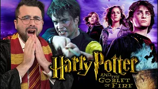 HARRY POTTER AND THE GOBLET OF FIRE IS THE BEST HARRY POTTER MOVIE! (REACTION) AVADA KEDAVRA