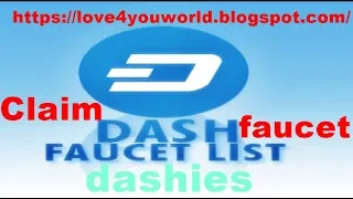 dash topbtc club DASH faucet Claim 619 dashies every 15 minute part 5FaucetHub Withdrawal