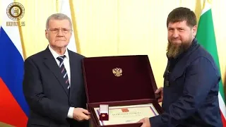Рамзан Кадыров для меня стало вручение Почетной грамоты Президента РФ Владимира Путина Ахмат сила