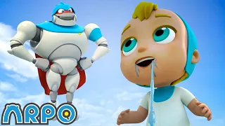 Arpo the Robot | Superhero Arpo Saves the Day!! | Funny Cartoons for Kids | Arpo and Daniel