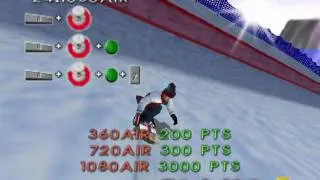 1080° Snowboarding - Training (TAS)