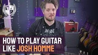 Josh Homme Guitar Style - Play Guitar Like Josh Homme - PMT College