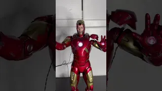 The GREATEST Iron Man Toy for ANY Collection 🤩 #ironman #avengers#hottoys#shorts#youtubeshorts#fyp