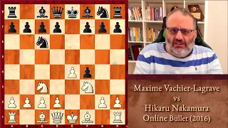 5 Minutes with GM Ben Finegold: MVL vs Nakamura, Online Bullet (2016)