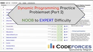 Complete Dynamic Programming Practice - Noob to Expert (Continued) | Topic Stream 2