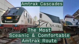 Amtrak's Most Scenic and Comfortable Experience | Amtrak Cascades - Vancouver, B.C. - Portland O.R.