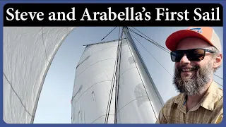 Sailing His Own Boat for the First Time - Episode 275 - Acorn to Arabella: Journey of a Wooden Boat