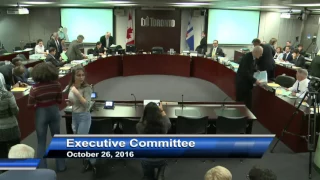 Executive Committee - October 26, 2016 - Part 1 of 2 - Morning Session
