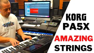 KORG PA5X Breathtaking STRINGS |4K