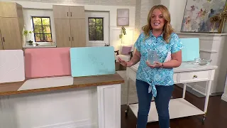 Henning Lee Quick Dry Stone Bathmat on QVC